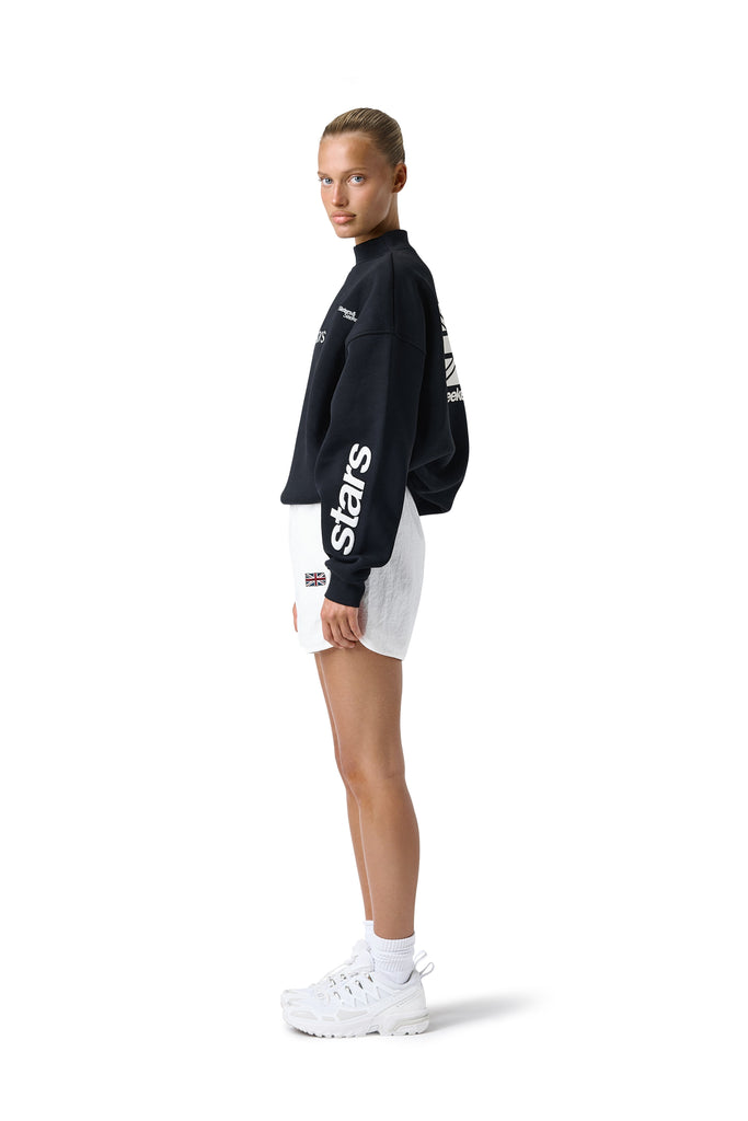 Trackstars Sweatshirt in Black